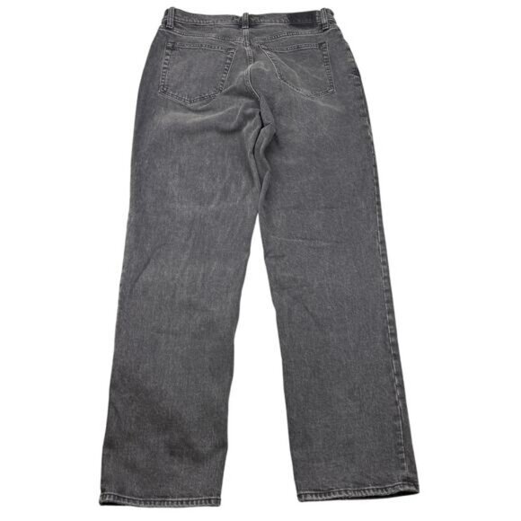 NWT ABERCROMBIE & FITCH The 90's Straight Ultra High Rise Jean Sz 26 SHORT - Picture 3 of 7